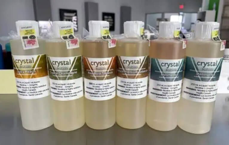 Vaping products pulled from shelves in Canada