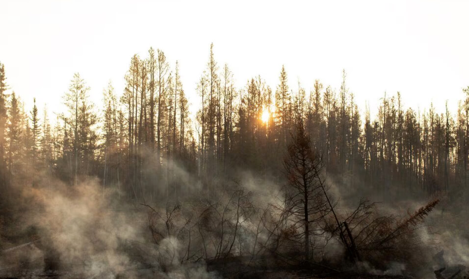 Evacuation ordered as wildfire burns near NWT community