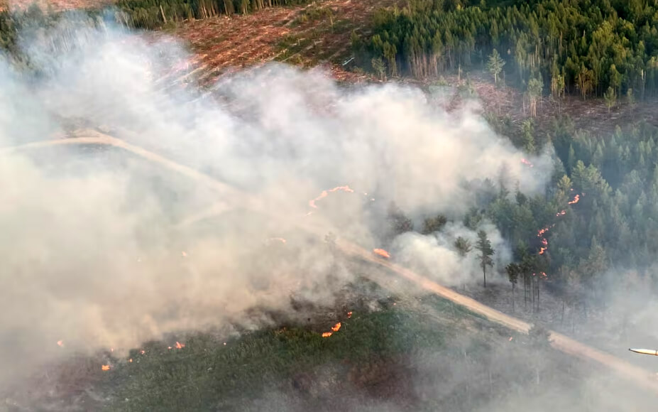 Miramichi, Moncton-area wildfires in New Brunswick still burning out of control