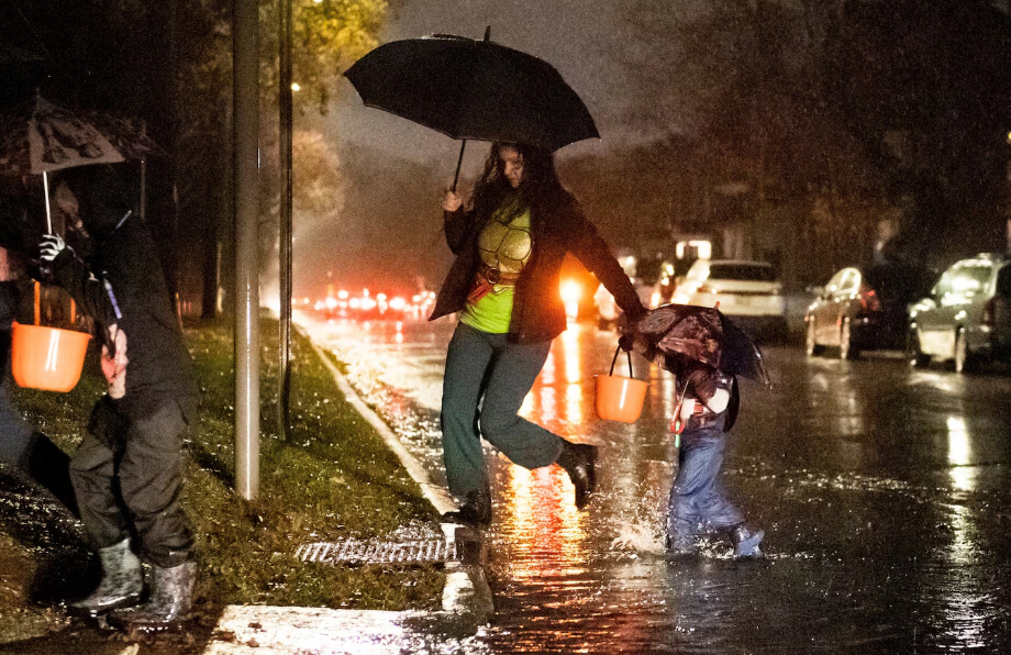 Ottawa to be drenched by up to 70 mm of rain by Halloween