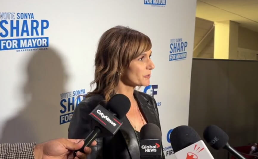 Sonya Sharp requests recount in Calgary mayoral election following narrow defeat