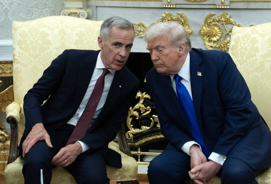 Trump says he won’t meet Carney ‘for a while’ over anti-tariff ad
